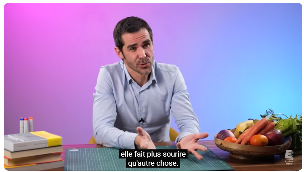 Capture d’une vidéo Explore Media YouTube avec sous-titrage